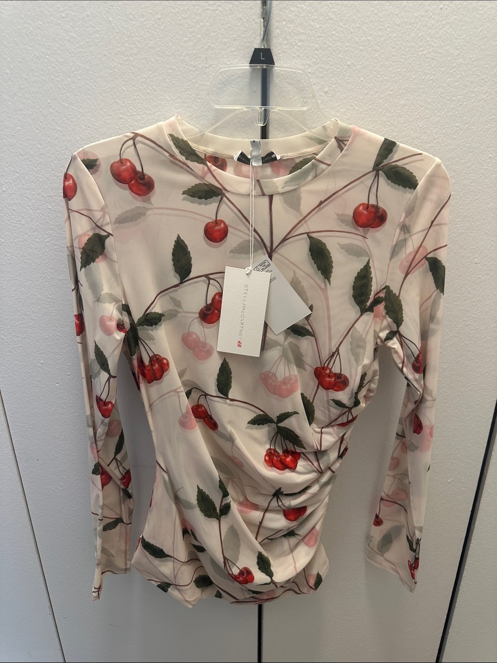 Stella McCartney/H&M Collab Cherry-Print Long Sleeve Too